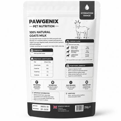 Pawgenix 100% Natural Goats Milk Powder