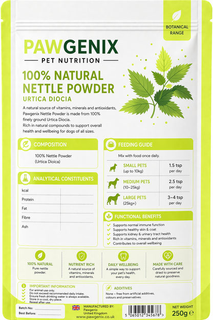 Pawgenix 100% Natural Nettle Powder